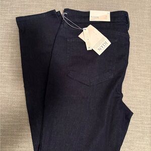 NYDJ Midnight Blue Skinny Jeans NWT New Size 12